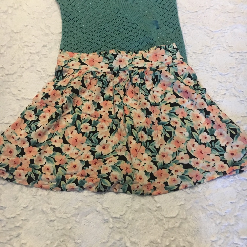 Floral skirt
